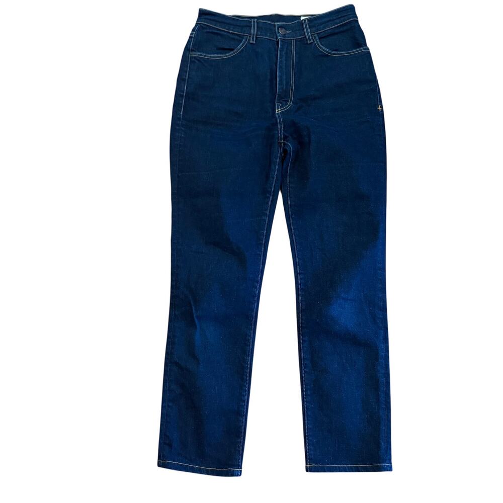 Imogene And Willie Womens Denim Jeans Sz 30 Dark Wash Straight Leg High Rise